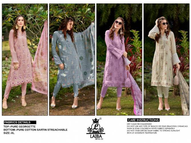 Laiba The Designer Studio Am 122 Fancy Ethnic Wear Ready Made Collection